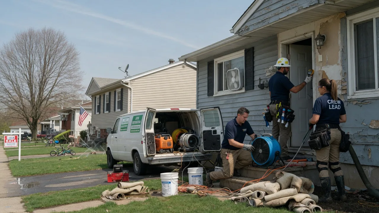 Flood Cleanup in Linwood, KS near me